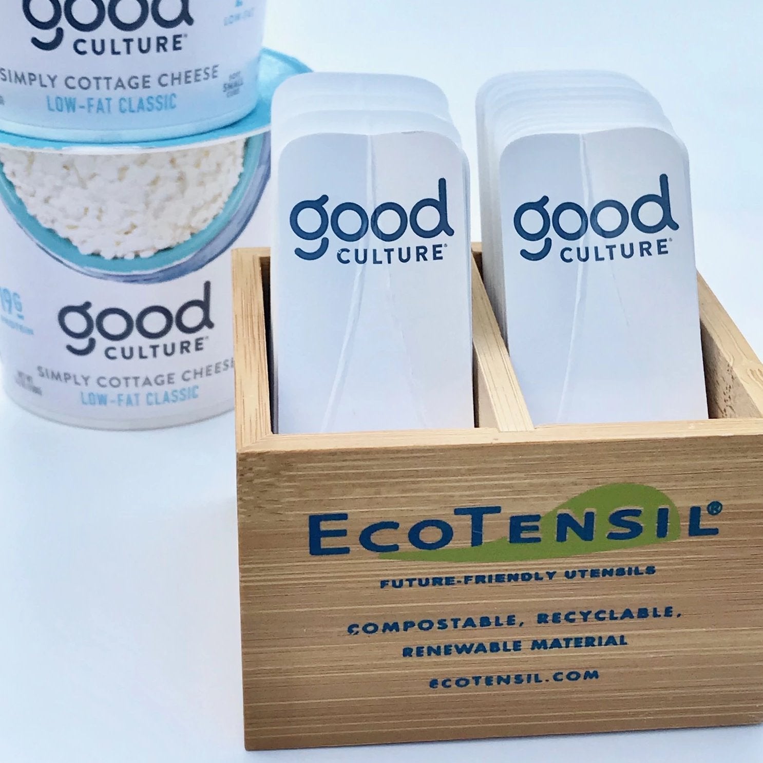 2x Bamboo Dispensers for EcoTaster® Mini