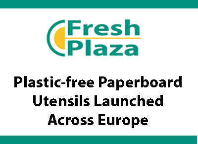 Plastic-free paperboard utensils launched across Europe