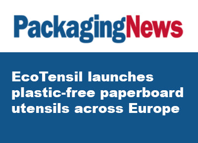 EcoTensil launches plastic-free paperboard utensils across Europe