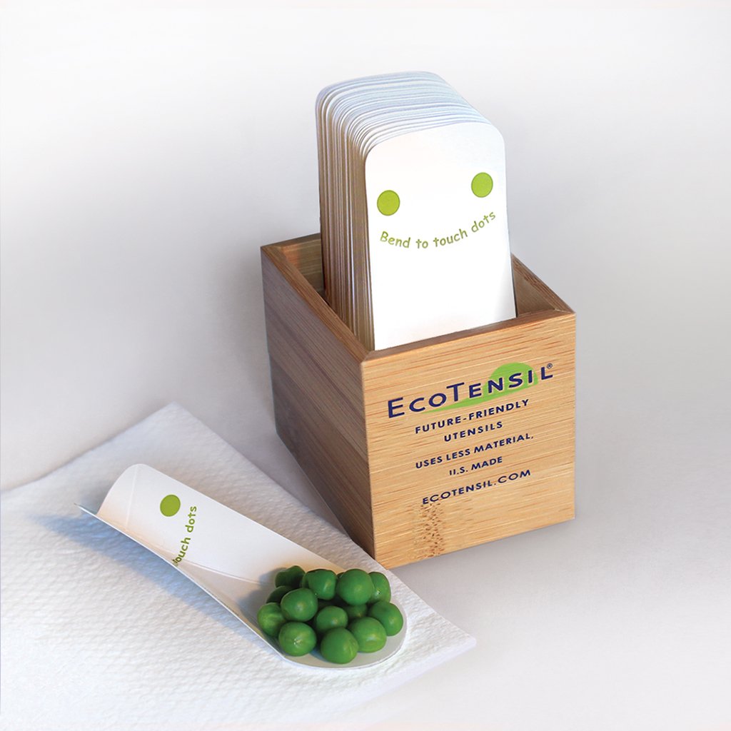 EcoTaster® Mid compostable mid-sized sampling utensils